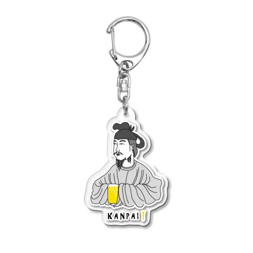 偉人 × BEER（聖徳太子） Acrylic Key Chain