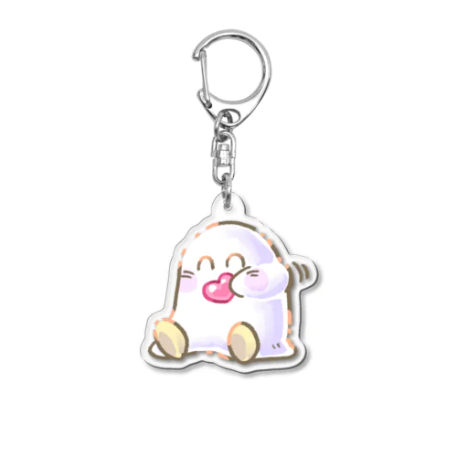  メジェド Medjed ~The Smiter~(ハートもぐもぐ) Acrylic Key Chain