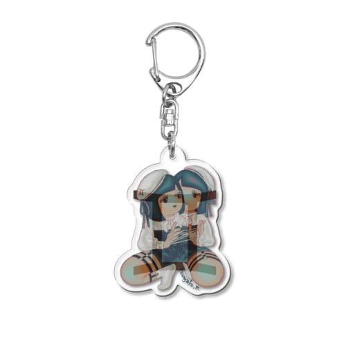 12星座　双子座 Acrylic Key Chain