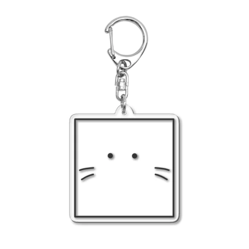 世界ねこ化計画 Acrylic Key Chain