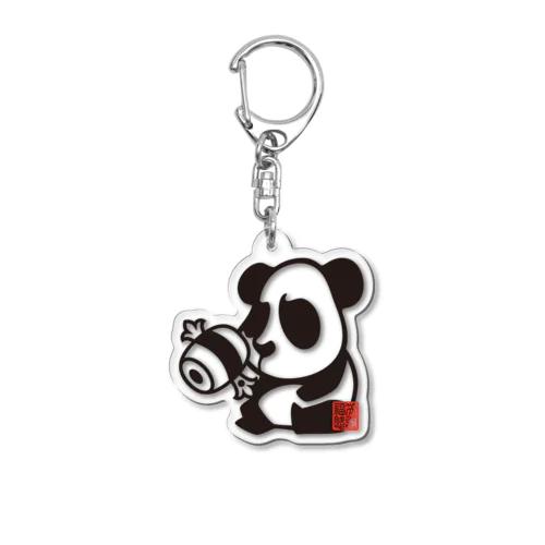 PANDA_koduchi Acrylic Key Chain