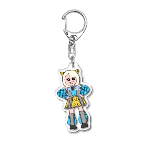 かんにゃん Acrylic Key Chain