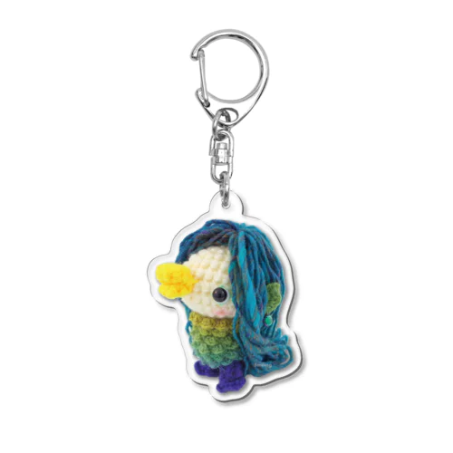 疫病退散！アマビエさん♡ Acrylic Key Chain