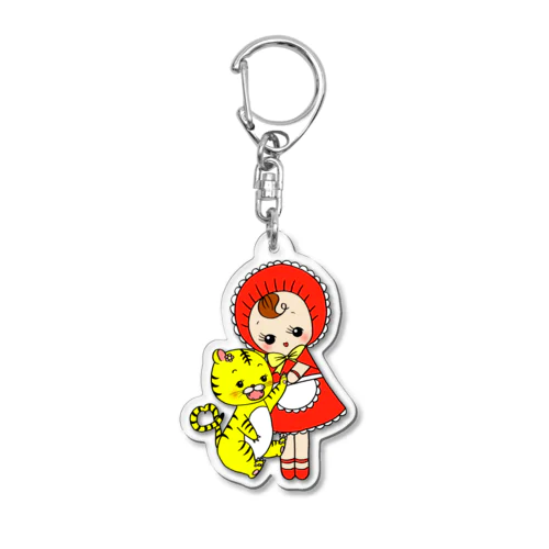 寅年文化人形アクリルキーホルダー Acrylic Key Chain