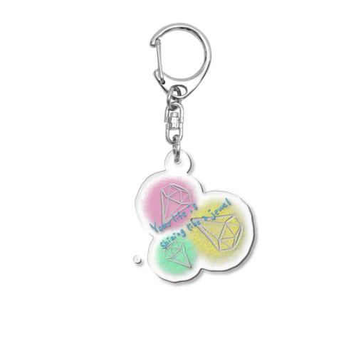 宝石シリーズ１ Acrylic Key Chain