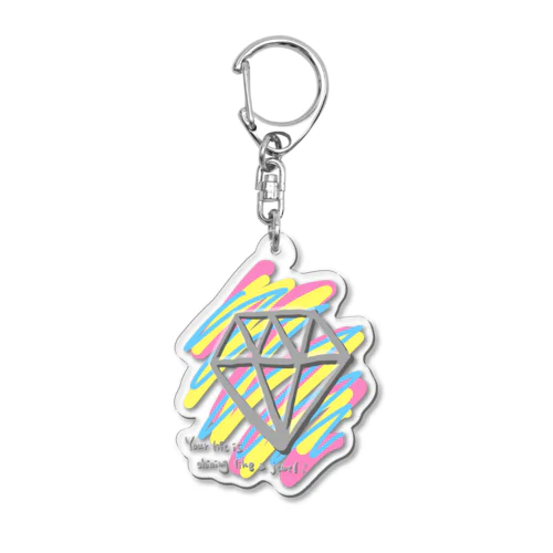 宝石シリーズ２ Acrylic Key Chain