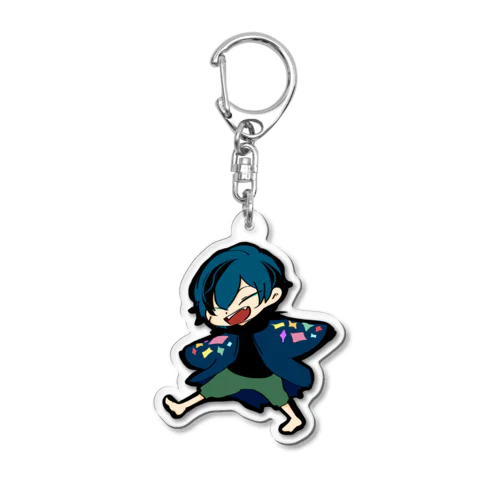 おさんぽからす Acrylic Key Chain