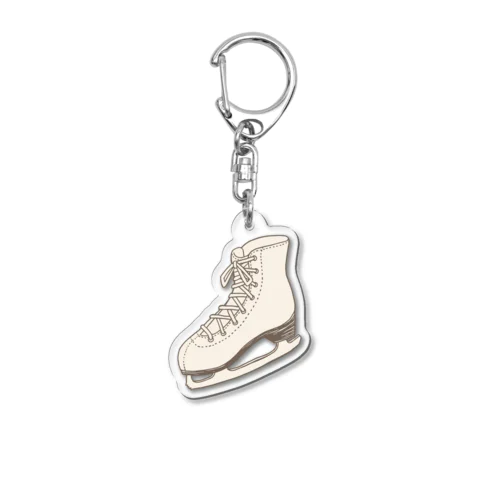Ice Skates 03 Acrylic Key Chain