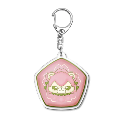 桜井くんの桜&抹茶チョコ Acrylic Key Chain