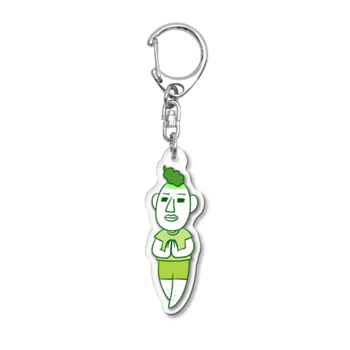 根菜れいけい Acrylic Key Chain