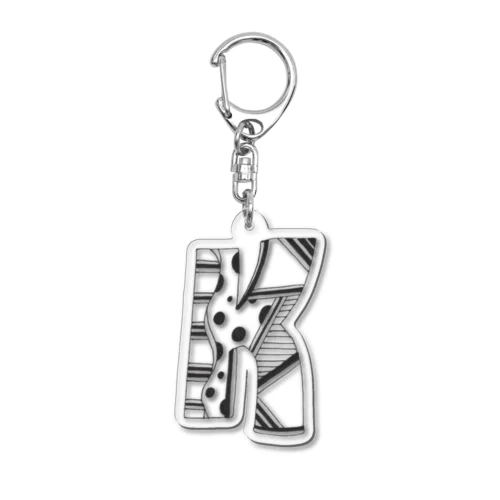 K Acrylic Key Chain