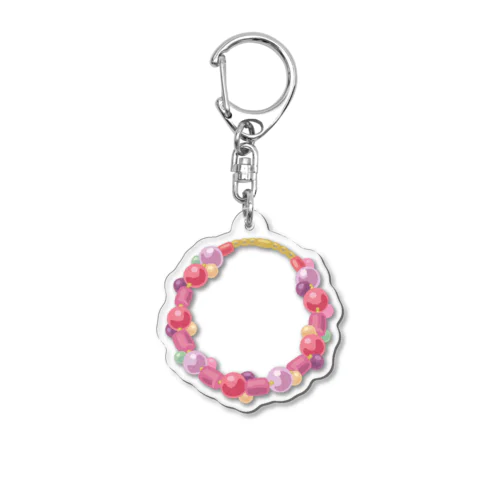 ビーズアクセサリー Acrylic Key Chain