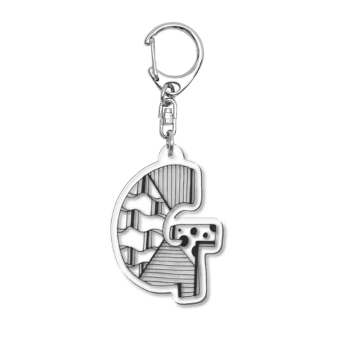 G Acrylic Key Chain