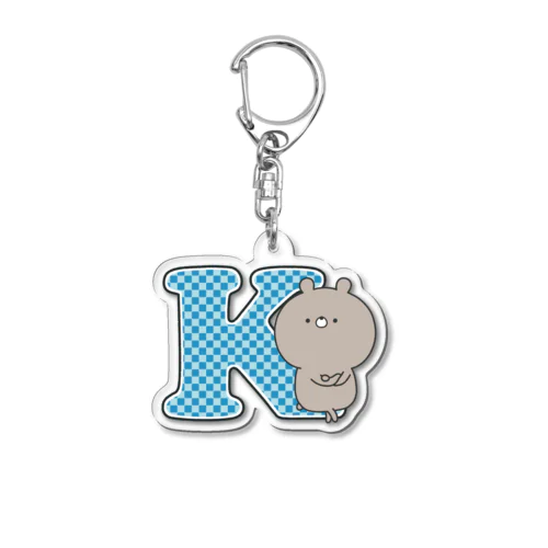 ラブカップルくまK Acrylic Key Chain