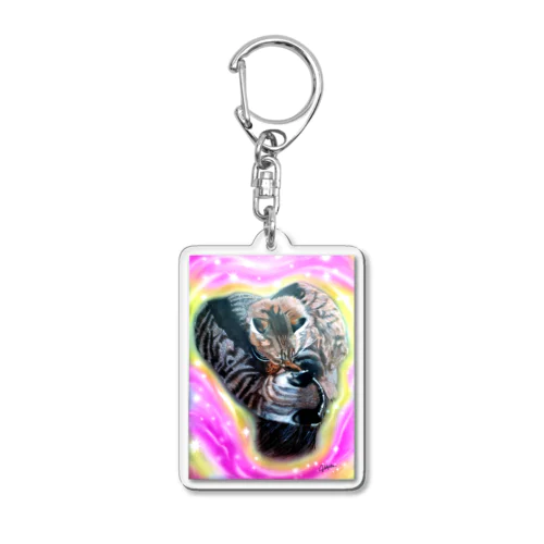 NPO犬猫保護団体協力商品 Acrylic Key Chain