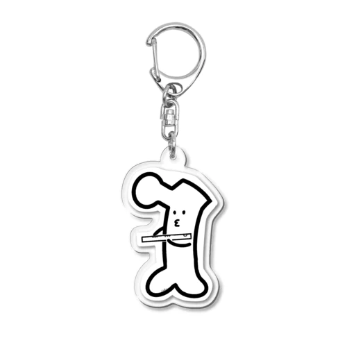 だいたいこつくん Flute ver. Acrylic Key Chain