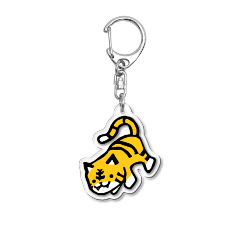 だってトラだもん Acrylic Key Chain