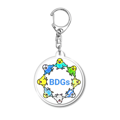 BDGs(Budgies) Acrylic Key Chain