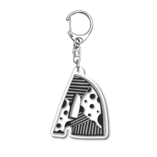 A Acrylic Key Chain