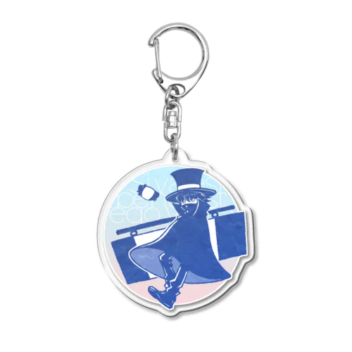 にじいろばくさんだより Acrylic Key Chain