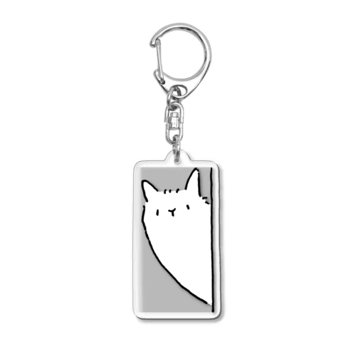 ショクバウサギリュウ（壁チラのすがた） Acrylic Key Chain