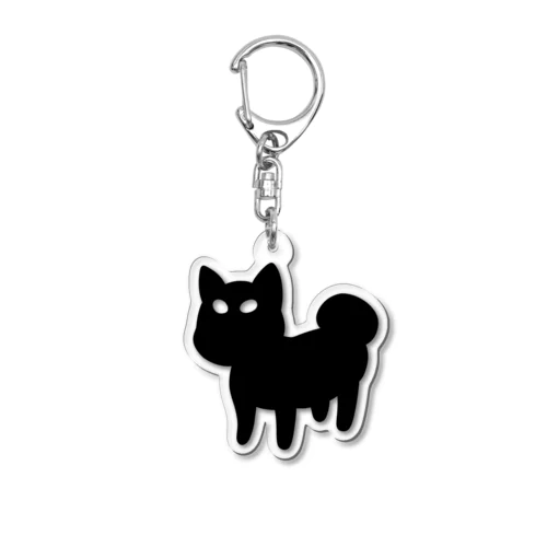 豆柴 Acrylic Key Chain