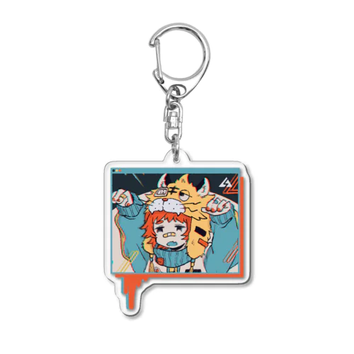 ガオオオ Acrylic Key Chain