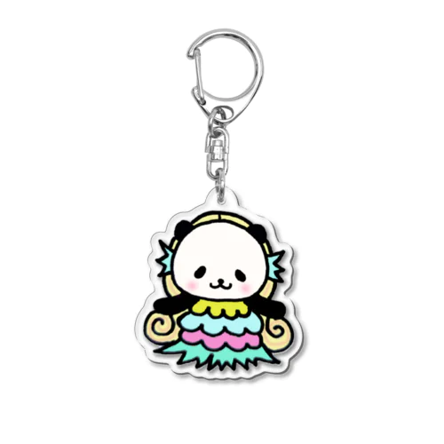 アマビエぱんだ Acrylic Key Chain