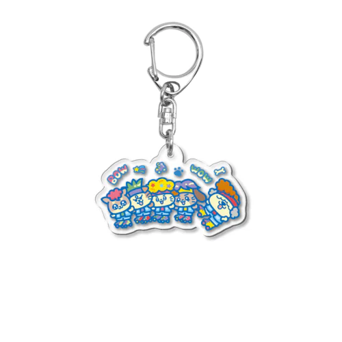 スーパーわんどる！ Acrylic Key Chain