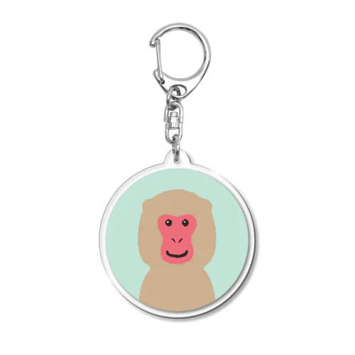 ゆるサル【まる】 Acrylic Key Chain