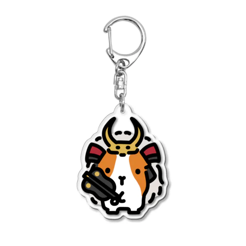 山梨県モルモット Acrylic Key Chain