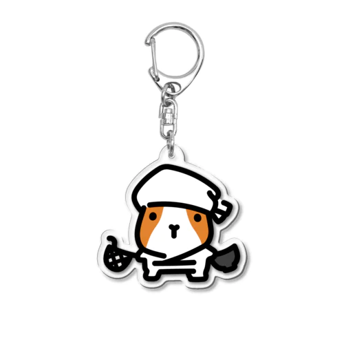 香川県モルモット Acrylic Key Chain