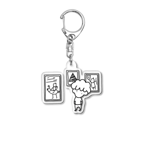 ミステリーミュージアム Acrylic Key Chain