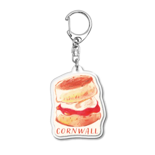 Cornwall ジャムが先！ Acrylic Key Chain