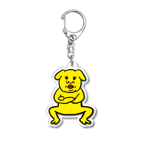 腕組みのタケシ Acrylic Key Chain