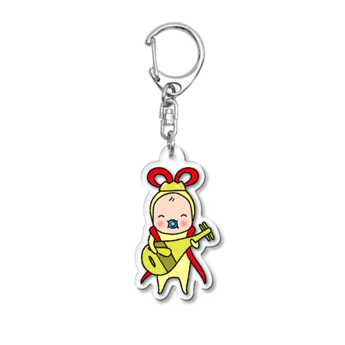 めめたん　弁財天 Acrylic Key Chain