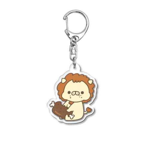 食いしんぼうモス🦁 Acrylic Key Chain