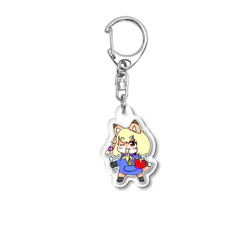 バナ牛乳ととぅるちゃんアクキー Acrylic Key Chain