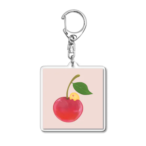 さくらんぼ Acrylic Key Chain