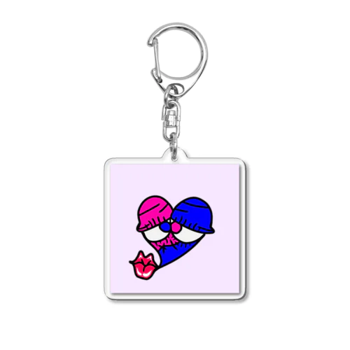 iiアクリルキーホルダー Acrylic Key Chain