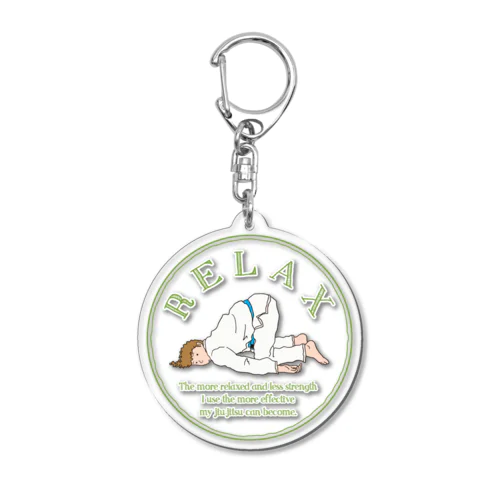 RELAX Acrylic Key Chain