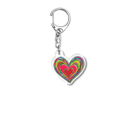 passion Acrylic Key Chain