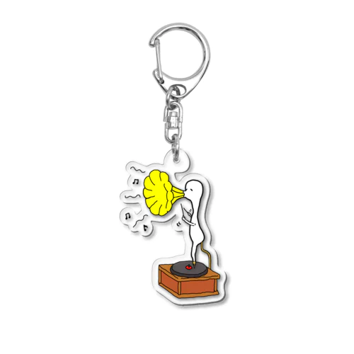 翼をくださ～い🥺 Acrylic Key Chain