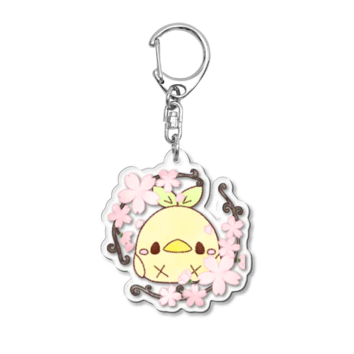 ☆透過☆春ぴよぴよ Acrylic Key Chain