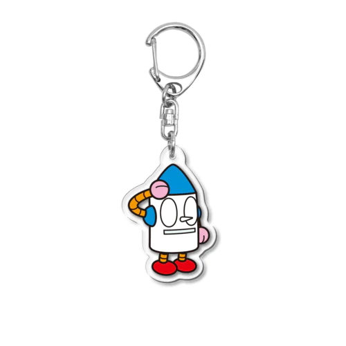 よいこ1号　敬礼 Acrylic Key Chain