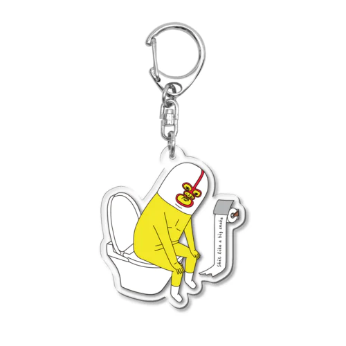 トイレ Acrylic Key Chain