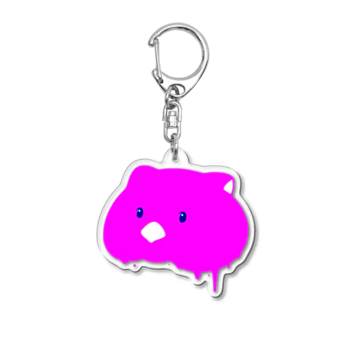 したたるウォンバット Acrylic Key Chain