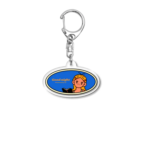 Goodnight Keychain Acrylic Key Chain