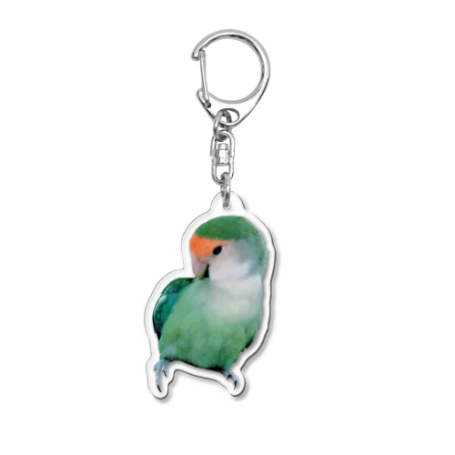 いんこ Acrylic Key Chain