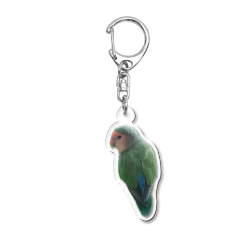 コザクラインコ♥鳥のぴーちゃん♥ Acrylic Key Chain